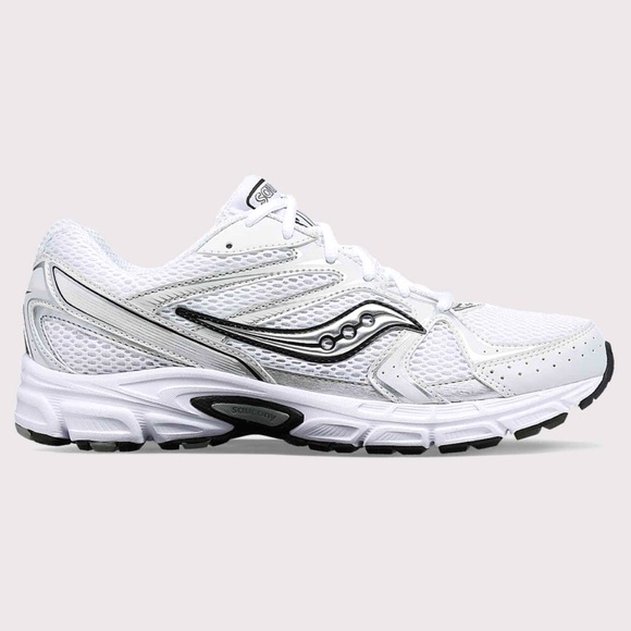 🐼 SAUCONY GRID RIDE MILLENNIUM WHITE BLACK 🐼